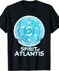 Orcas dolphins sea turtle Atlantis Poseidon Orca T-Shirt