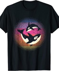 Killer Orca Retro Vintage Funny T-Shirt